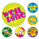 Avery Merit Stickers Mini Assorted Captions Round 13mm 800 Pack - Office Connect 2018