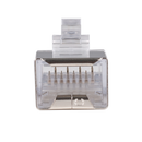 DYNAMIX Cat6 RJ45 20pc Bag, 8P8C Modular Plug 15U'' with insert. (Stranded-Shielded-Round) - Office Connect 2018