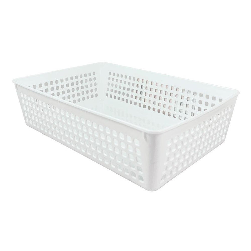 Taurus Medium Basket Tray White - Office Connect 2018