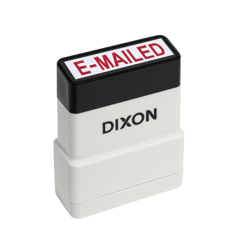 Dixon Stamp 082 Emailed Red Pre Inked - Office Connect 2018