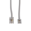 DYNAMIX 3m RJ12 to RJ45 Cable - 4C All pins connected crossed, Colour Grey - Office Connect 2018