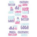 Avery Merit Stickers Samble Font 52 Pack - Office Connect 2018