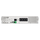 APC Smart-UPS 1500VA (900W) 2U Rack Mount. 230V Input/Output. 4x IEC C13 Outlets. With Battery Backup. LED Status Indicators. USB Connectivity. Audible Alarm. Rack Mount Kit Included