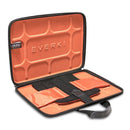 EVERKI EVA Hard Shell 12.5''~14.1'', Laptop case, High Density Memory Foam & Hook & Loop Strap. Leather handles. - Office Connect 2018