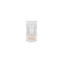 DYNAMIX Cat6 UTP Push Through Plug, 3 Prong, 50 u" 100pc Jar. For Solid & Stranded Cable, Max Conductor size : 1.05mm. - Office Connect 2018