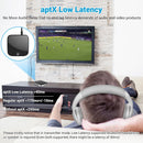 DYNAMIX Bluetooth 5.0 Transmitter Receiver for Digital Optical Toslink/Spdif. aptX for Low Latency TV Audio Video Sync, Built-in Battery, Up to 15 Hours Playing Time. - Office Connect 2018