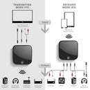 DYNAMIX Bluetooth 5.0 Transmitter Receiver for Digital Optical Toslink/Spdif. aptX for Low Latency TV Audio Video Sync, Built-in Battery, Up to 15 Hours Playing Time. - Office Connect 2018