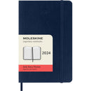 Moleskine Diary 12 Month Daily SC Pocket Sapphire Blue - Office Connect 2018