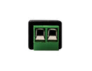 DYNAMIX DC Jack Adaptor with Polarity Marked on Connector. 2.1mm Male. Two Screw Block Terminals for Positive & Negative. Suits both DC and AC. - Office Connect 2018