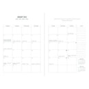 Letts of London Diary Spring Valley A5 Week to View Mint Even Year - Office Connect 2018
