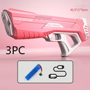 Summer Full Automatic Electric Water Gun Toy Induction Water Absorbing High-Tech Burst Water Gun Beach Outdoor Water Fight Toys - Office Connect 2018