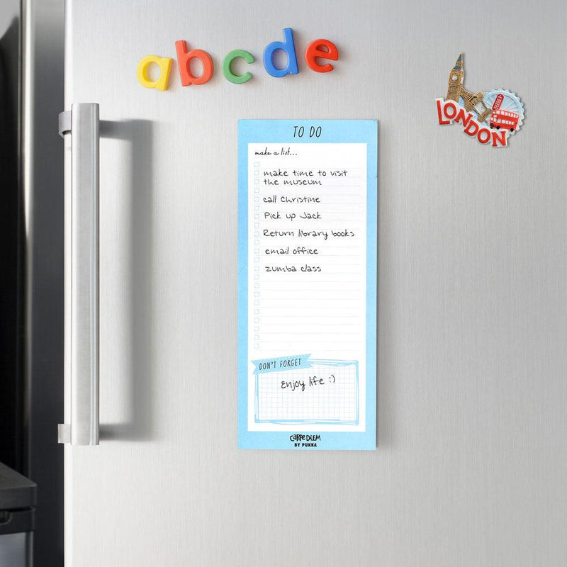 Pukka Carpe Diem Magnetic To Do List Blue - Office Connect 2018