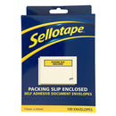 Sellotape Labelopes Packing Slip Enclosed 115x155mm 100/Pkt - Office Connect 2018