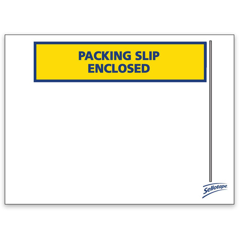 Sellotape Labelopes Packing Slip Enclosed 115x155mm 1000/Box - Office Connect 2018