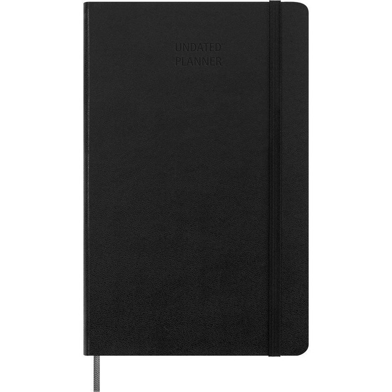 Moleskine Diary Undated Weekly + Notes HC Large Black - Office Connect 2018