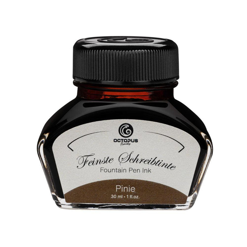 Octopus Fluids Fountain Pen Ink Pine (Pinie) 30ml - Office Connect 2018