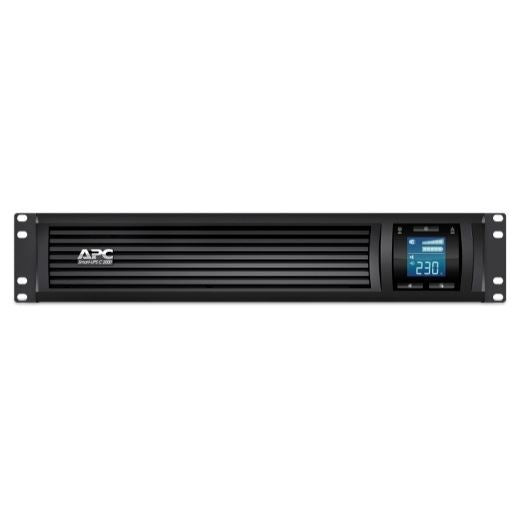 APC Smart-UPS 2000VA (1300W) 2U Rack Mount. 230V Input/Output. 6x IEC C13 Outlets. With Battery Backup. LED Status Indicators. USB Connectivity. Audible Alarm. Rack Mount Kit Included - Office Connect 2018