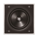 KEF Ultra Thin Bezel 8'' Square In-Ceiling Speaker. 200mm Uni-Q driver with 16mm aluminium dome tweeter & tangerine waveguide. Magnetic grille. IP64 rated. *Sold as Single Units* - Office Connect 2018