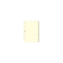 Filofax Pocket A - Z Index Cream - Office Connect 2018