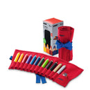 Lamy Coloured Pencils 3Plus in Cloth Roll with Sharpener Pack 12 - Office Connect 2018