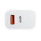 JACKSON 18W Dual Port USB Wall Charger with 1x USB-A & 1x USB-C Ports. Fast Charge 18W PD. - Office Connect 2018