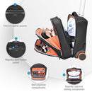 EVERKI Journey 16" Laptop Trolley Magnetic quick access pocket Trolley handle pass through strap - Office Connect 2018