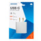 JACKSON 18W Dual Port USB Wall Charger with 1x USB-A & 1x USB-C Ports. Fast Charge 18W PD. - Office Connect 2018