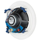 KEF Ultra Thin Bezel 8'' Round In-Ceiling Speaker. 200mm Uni-Q driver with 16mm aluminium dome tweeter. Magnetic grille. IP64 rated. Marine grade. SOLD AS PAIR - Office Connect 2018