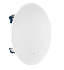 KEF Ultra Thin Bezel 8'' Round In-Ceiling Speaker. 200mm Uni-Q driver with 16mm aluminium dome tweeter. Magnetic grille. IP64 rated. Marine grade. SOLD AS PAIR - Office Connect 2018