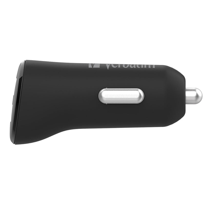 Verbatim Essentials Car Charger Dual Port 3.4A Black - Office Connect 2018