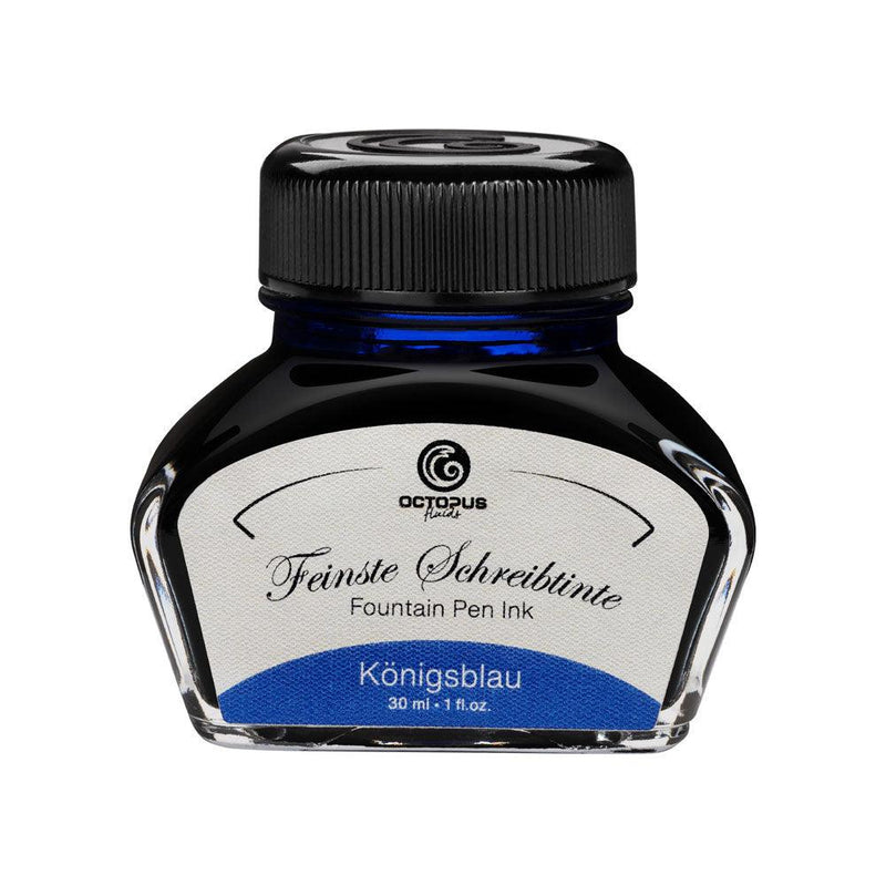 Octopus Fluids Fountain Pen Ink Royal Blue (Konigsblau) 30ml - Office Connect 2018