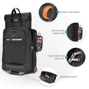 EVERKI Wheeled 420 Laptop Trolley Bag. Designed to Fit 15" to 18.4" Notebooks. Carry on size 55 x 35 x 99cm. Removable Laptop Sleeve, Document Dividers, Accessories Pouch. Colour Black - Office Connect 2018