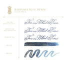 Ferris Wheel Press Fountain Pen Ink Bathurst Blue Denim 38ml - Office Connect 2018