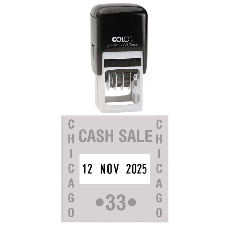 Colop Stamp Dater Q30 30x30mm - Office Connect 2018
