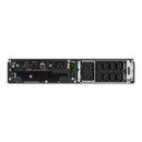 APC Smart-UPS 2200VA (1980W) 2U with Network Card. 230V In/Out. 6x IEC C13 Outlets. With Battery Backup Intuitive LCD Interface. USB, Rj-45 Connectivity. Audible Alarm. Rack Mount Kit Included - Office Connect 2018