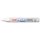 Uni Paint Marker 2.8mm Bullet Tip White PX-20 - Office Connect 2018