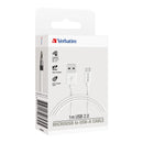 Verbatim Essentials Charge & Sync micro USB Cable 1m White - Office Connect 2018