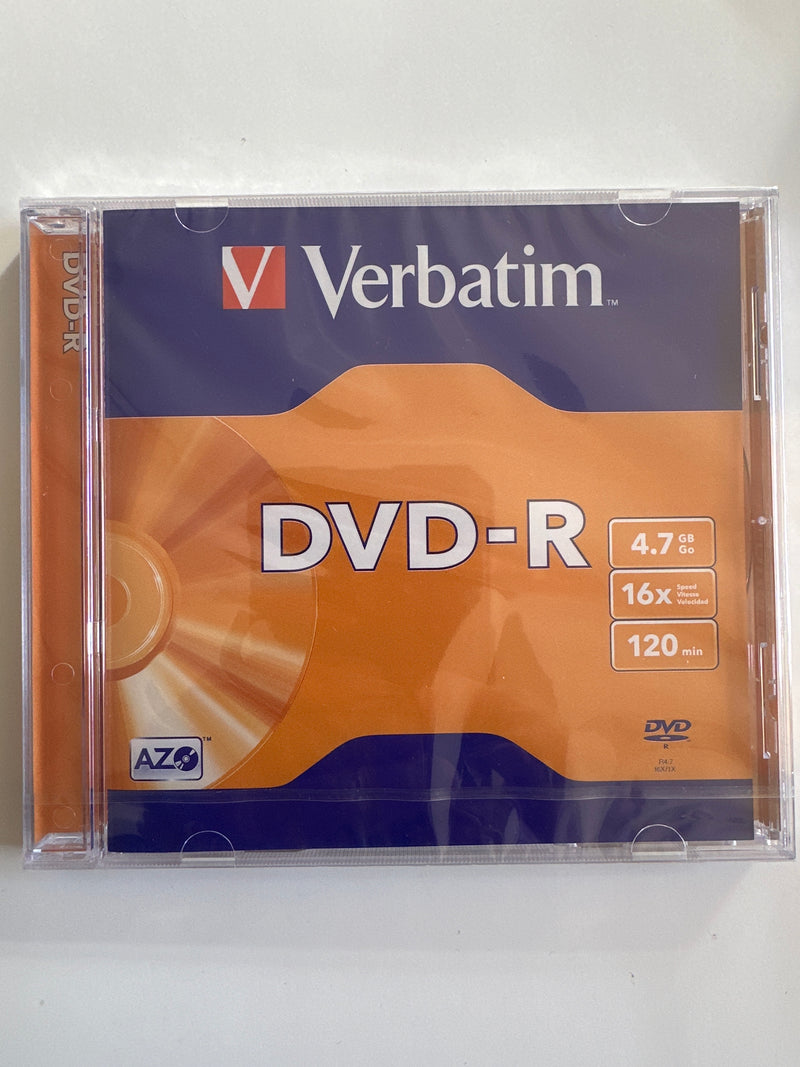Verbatim DVD-R 4.7GB 16x Speed Disc - Office Connect 2018