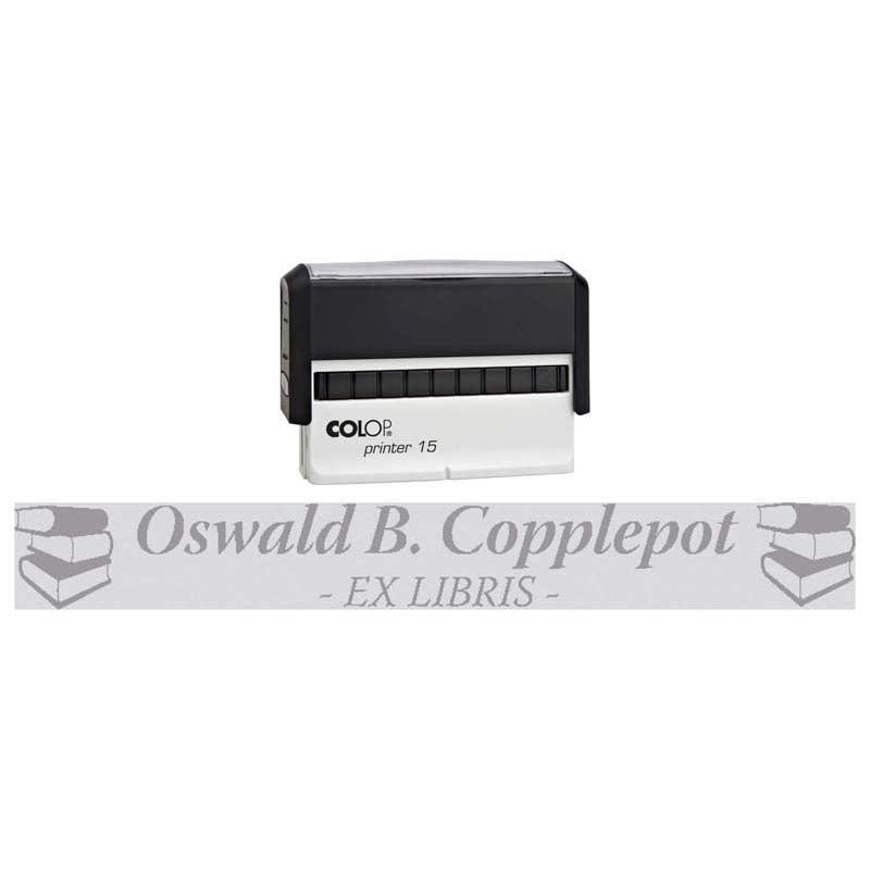 Colop Stamp Printer 15 Oblong Black Pad 10x69mm - Office Connect 2018