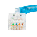 DYNAMIX Cat6/6A UTP push through plug, 3 prong,50 u" 20pc pack. For solid & stranded cable, Max conductor size : 1.15mm. - Office Connect 2018