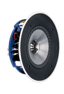 KEF Extreme Home Theatre 8'' Round In-Ceiling Speaker. THX Ultra2 certified. 200mm Uni-Q driver with 38mm aluminium dome tweeter & tangerine waveguide and Z-flex surround. Magnetic grille. IP64. - Office Connect 2018