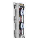 KEF THX Rectangle In-Wall Speaker with 4x 6.5'' (LF), 1x 6.5'' (MF), 1x 1'' (HF) Drivers. Aluminium baffle to eliminate vibration. Uni-Q with tangerine waveguide. Bi-wire & bi-amplifier connections. - Office Connect 2018