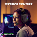VERTUX Extreme Performance 7.1 Surround Sound Gaming Headset with ENC Microphone & Vibration Feedback. Adjustable Headband and Padded Ear Cups with Immersive RGB Lights and In-line Audio Controls. - Office Connect 2018