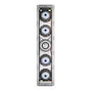 KEF THX Rectangle In-Wall Speaker with 4x 6.5'' (LF), 1x 6.5'' (MF), 1x 1'' (HF) Drivers. Aluminium baffle to eliminate vibration. Uni-Q with tangerine waveguide. Bi-wire & bi-amplifier connections. - Office Connect 2018