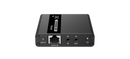 LENKENG HDMI & IR Extender Kit over Cat6/6a/7 up to 4K@30Hz. Zero Latency, Send Signal up to 70m, Built-in 3.5mm Input, IR Passback, HDMI Loop-out, EDID Pass Through. Includes TX & RX. Supports POC - Office Connect 2018