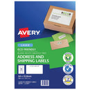 Avery Eco Friendly Address Labels 64x33.8mm 24up 20 Sheets L7159EV - Office Connect 2018