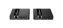 LENKENG HDMI & IR Extender Kit over Cat6/6a/7 up to 4K@30Hz. Zero Latency, Send Signal up to 70m, Built-in 3.5mm Input, IR Passback, HDMI Loop-out, EDID Pass Through. Includes TX & RX. Supports POC - Office Connect 2018