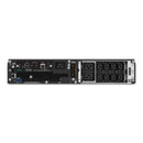 APC Smart-UPS 3000VA (2700W) 2U with Network Card. 230V In/Out. 8x IEC C13 Outlets. With Battery Backup Intuitive LCD Interface. USB, Rj-45 Connectivity. Audible Alarm. Rack Mount Kit Included