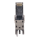 DYNAMIX RJ45 STP Cat6A 10G Tooless Flexible Plug. Works with both solid and stranded conductors 22~26AWG - Office Connect 2018