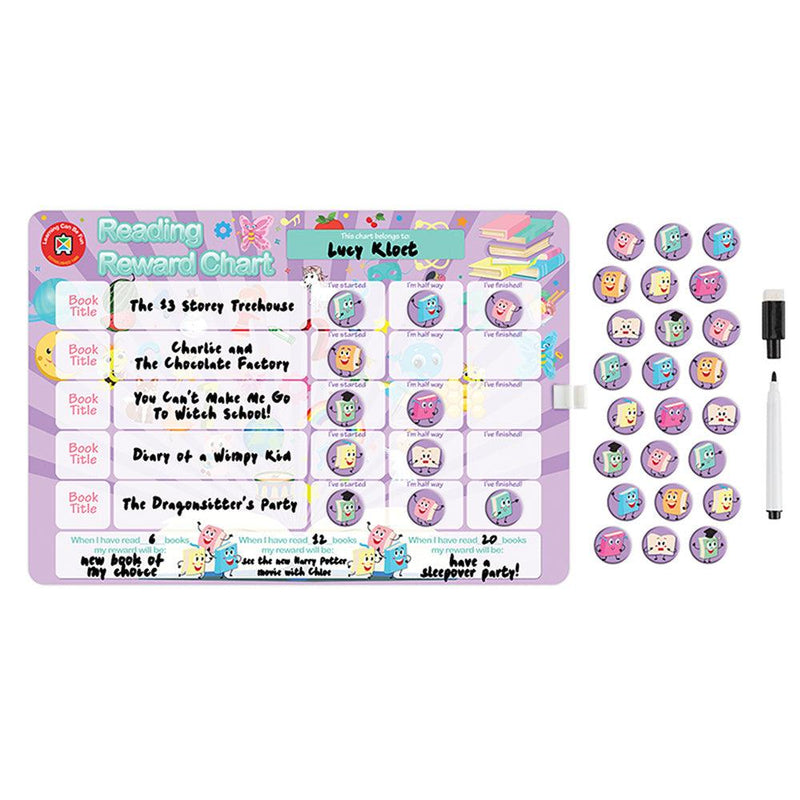 LCBF Reward Chart Magnetic Reading Lilac - Office Connect 2018